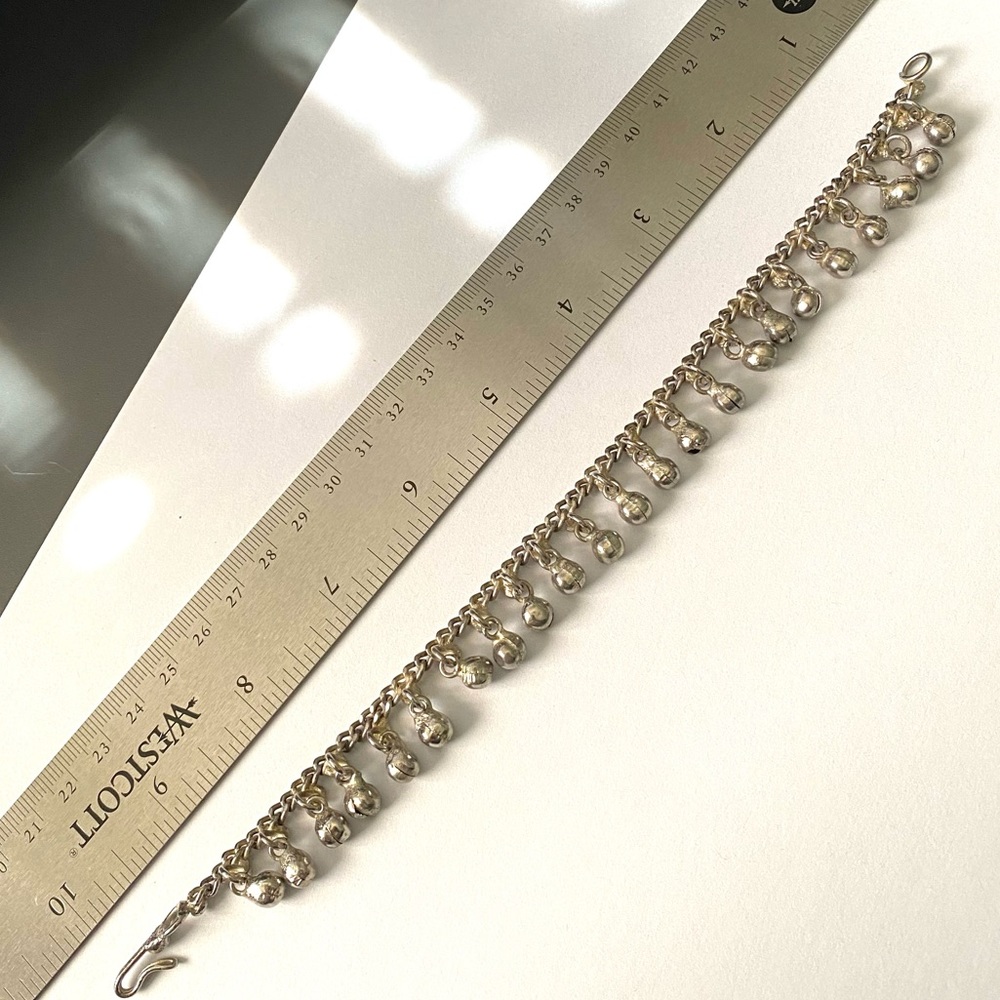 Vintage Belly Dancer Jingle Ankle Bracelet Anklet - Picture 4 of 7